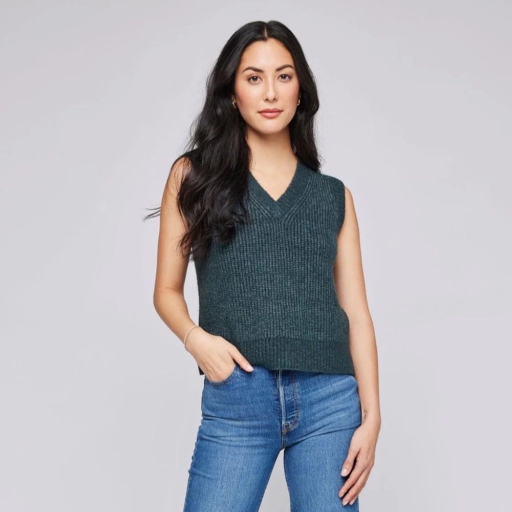 Gentle Fawn Peyton Sweater Vest in The colour Forest